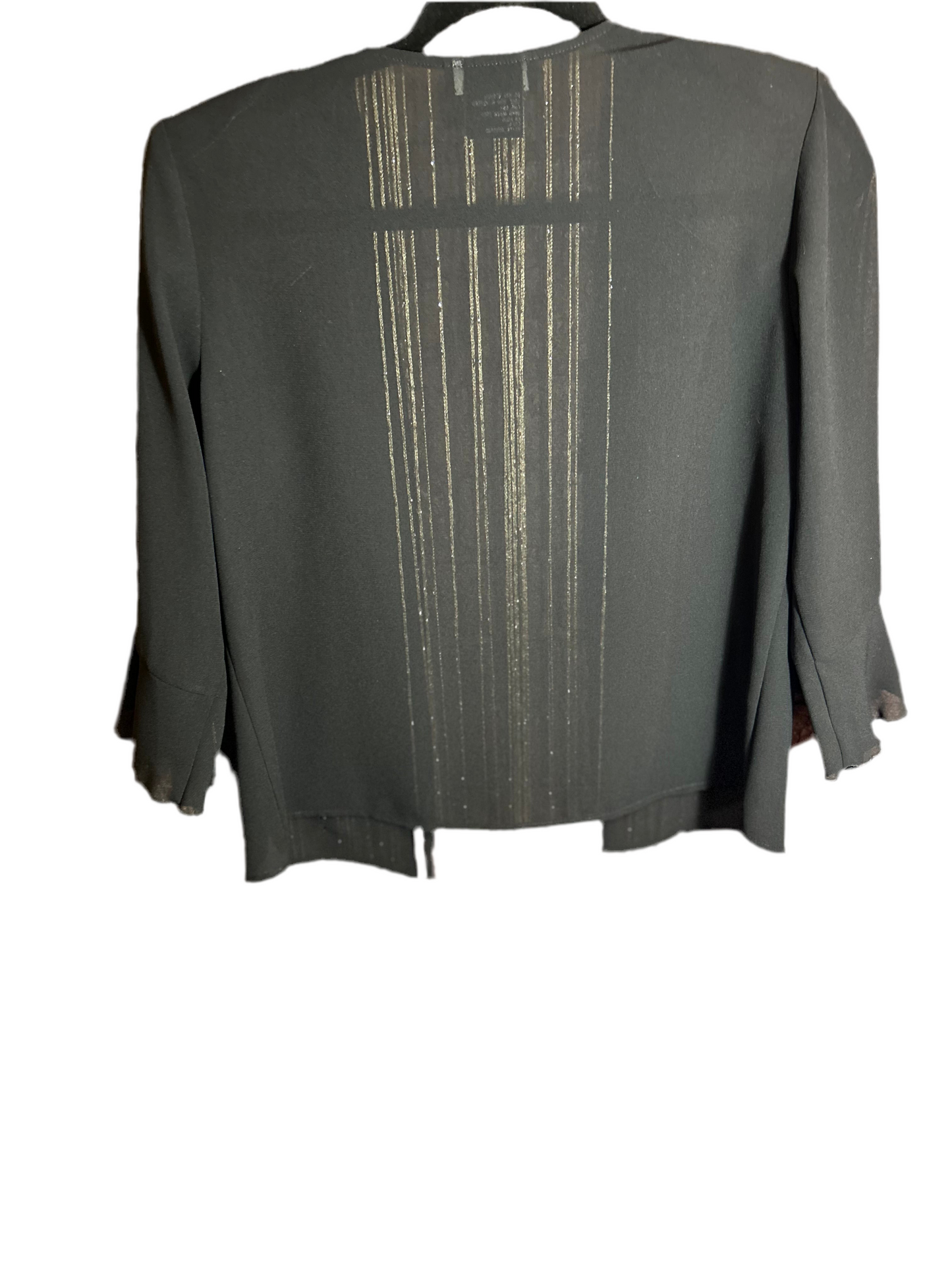 AGB Byer California Sheer Beaded Top/Jacket Size 6