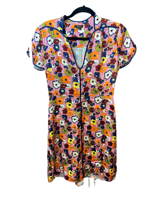 Tocca 100% Silk  Floral Dress Size 6