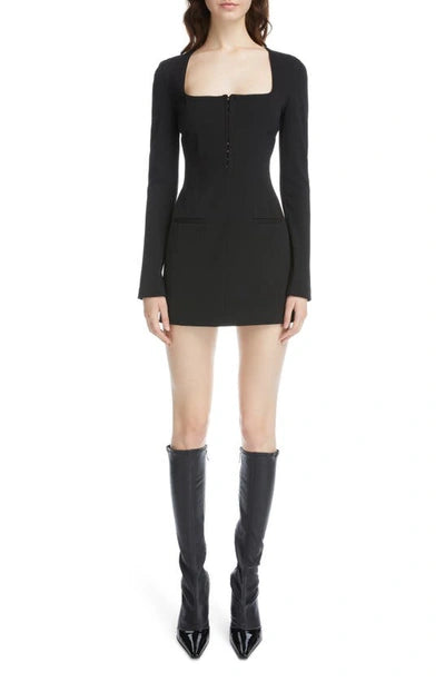 Acne Studios Dennika Cocktail Dress Black Size S